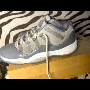 Cool gray Jordan 11 low’s